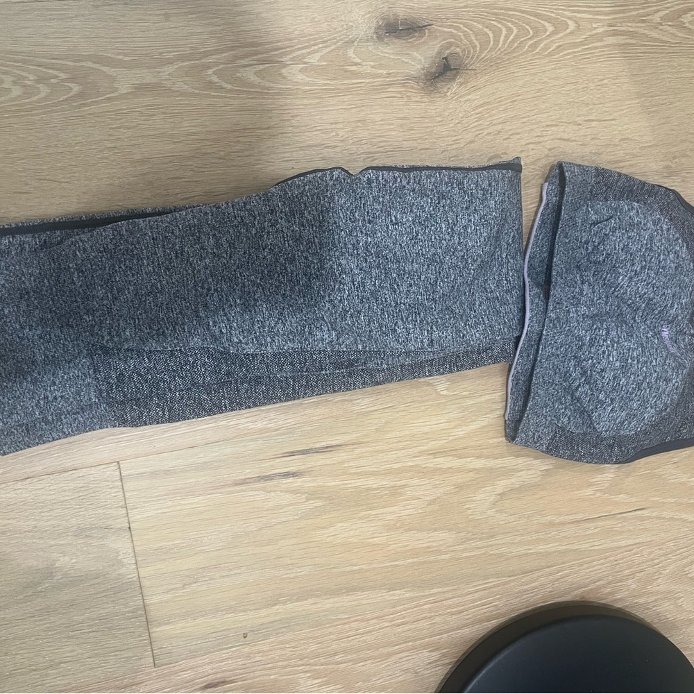 Gymshark Heather Gray Workout Set